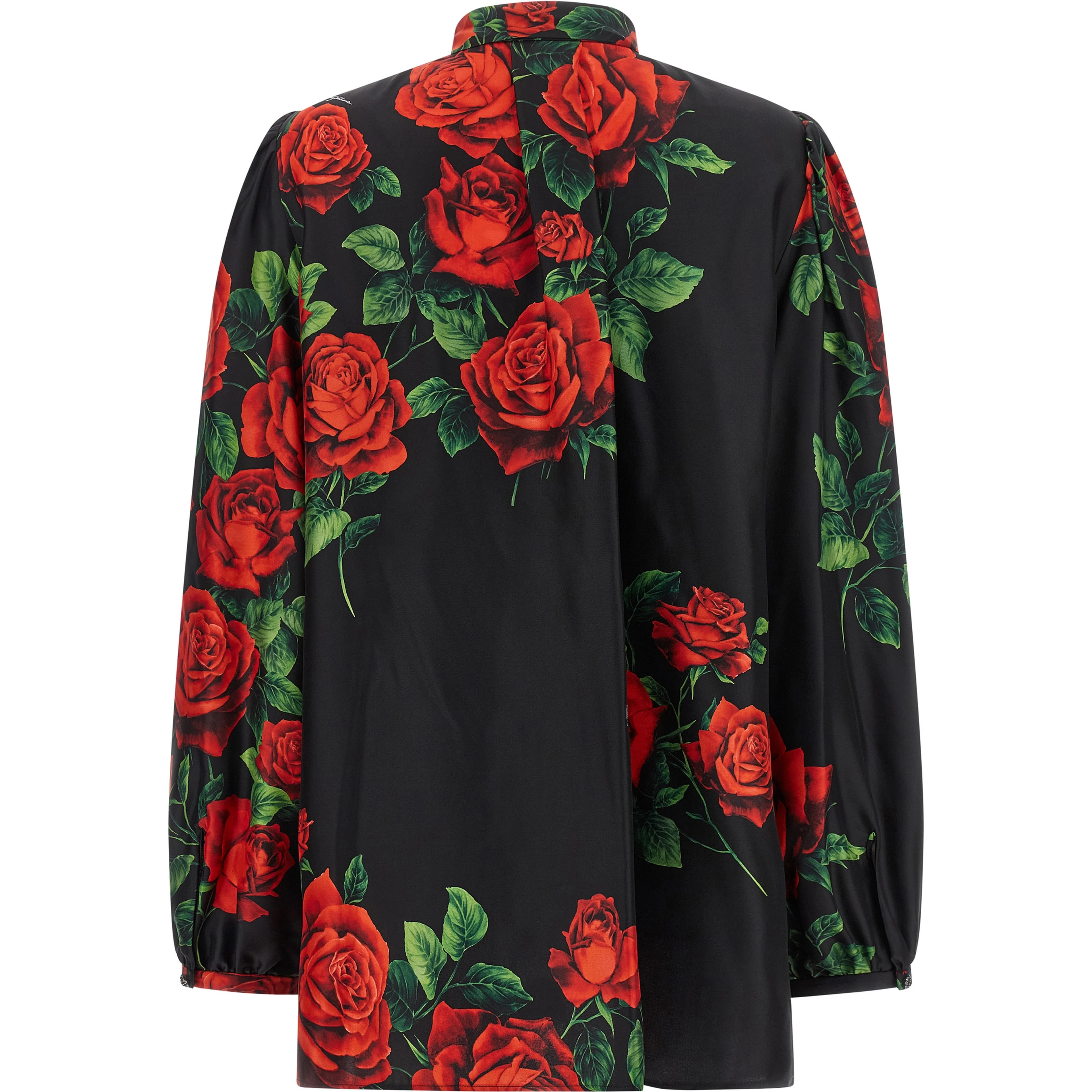 Black Silk Blouse