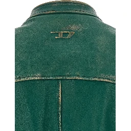 Bicolor Lamb Leather Leather Jacket