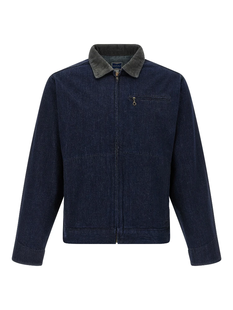 Blue Cotton Denim Jacket