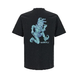 Black Cotton T-Shirt