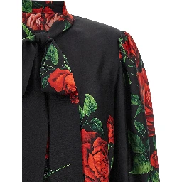 Black Silk Blouse