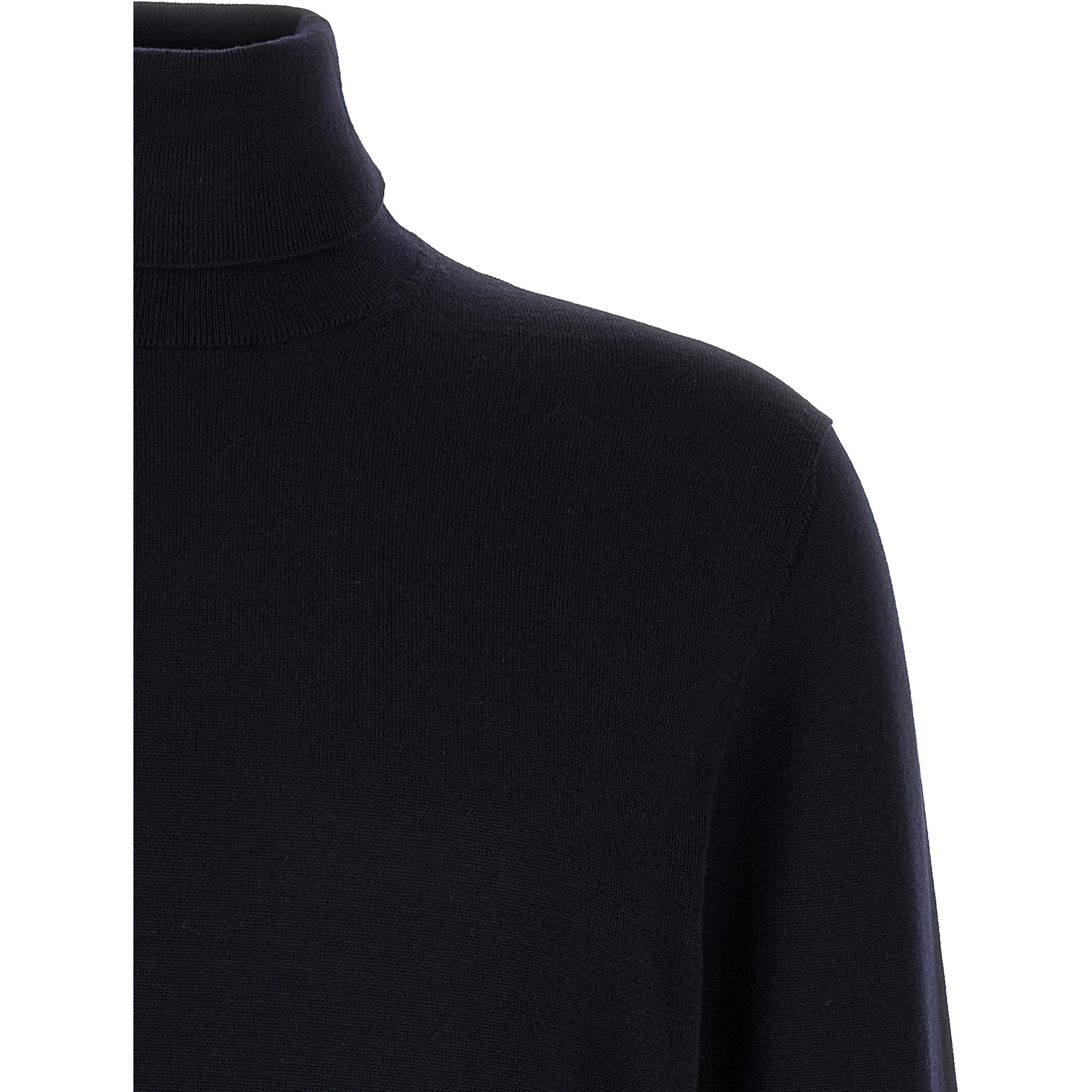Blue Virgin Wool Cardigan