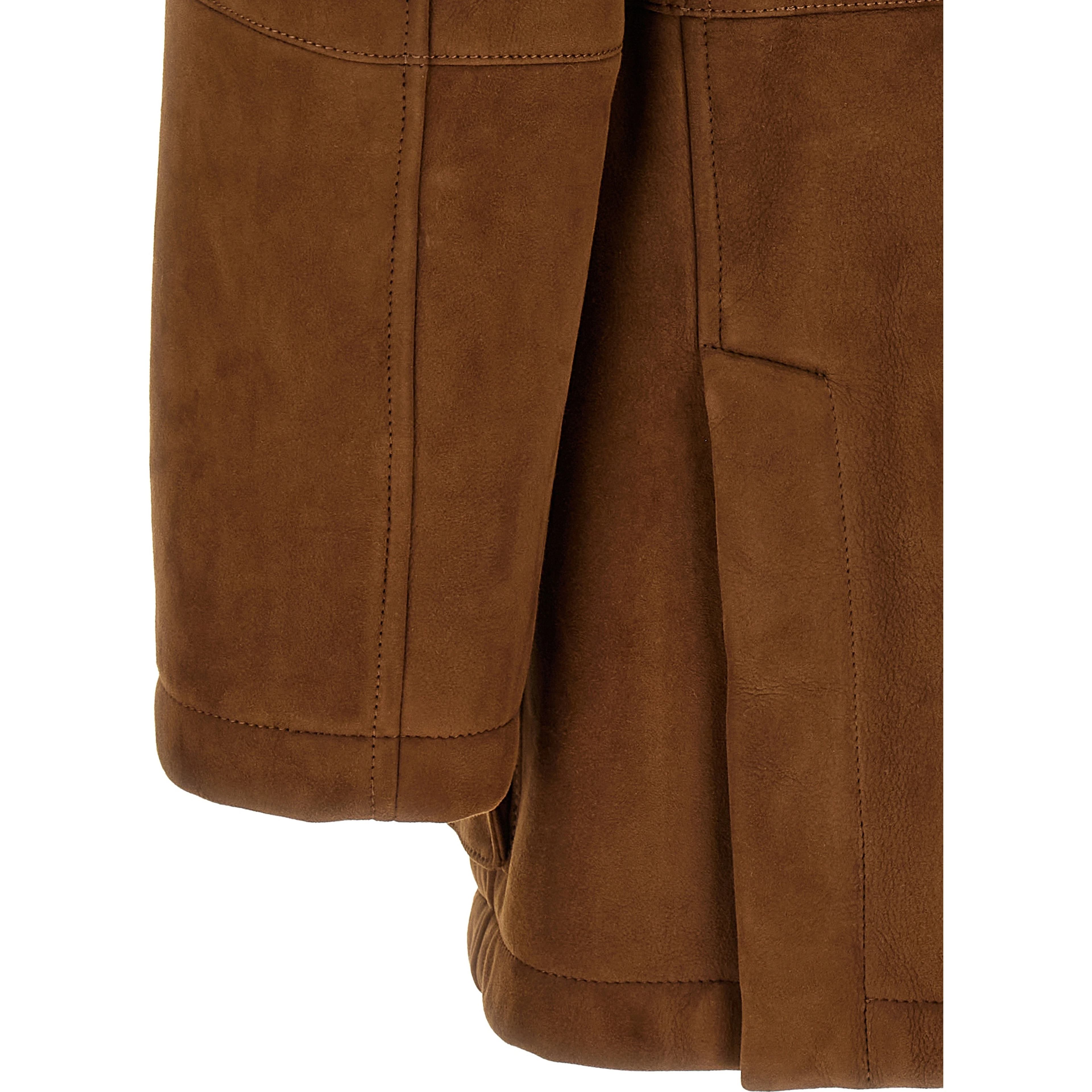 Brown Lamb Leather Leather Jacket