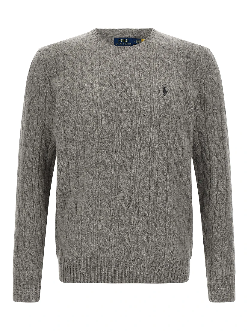 Gray Wool Cardigan