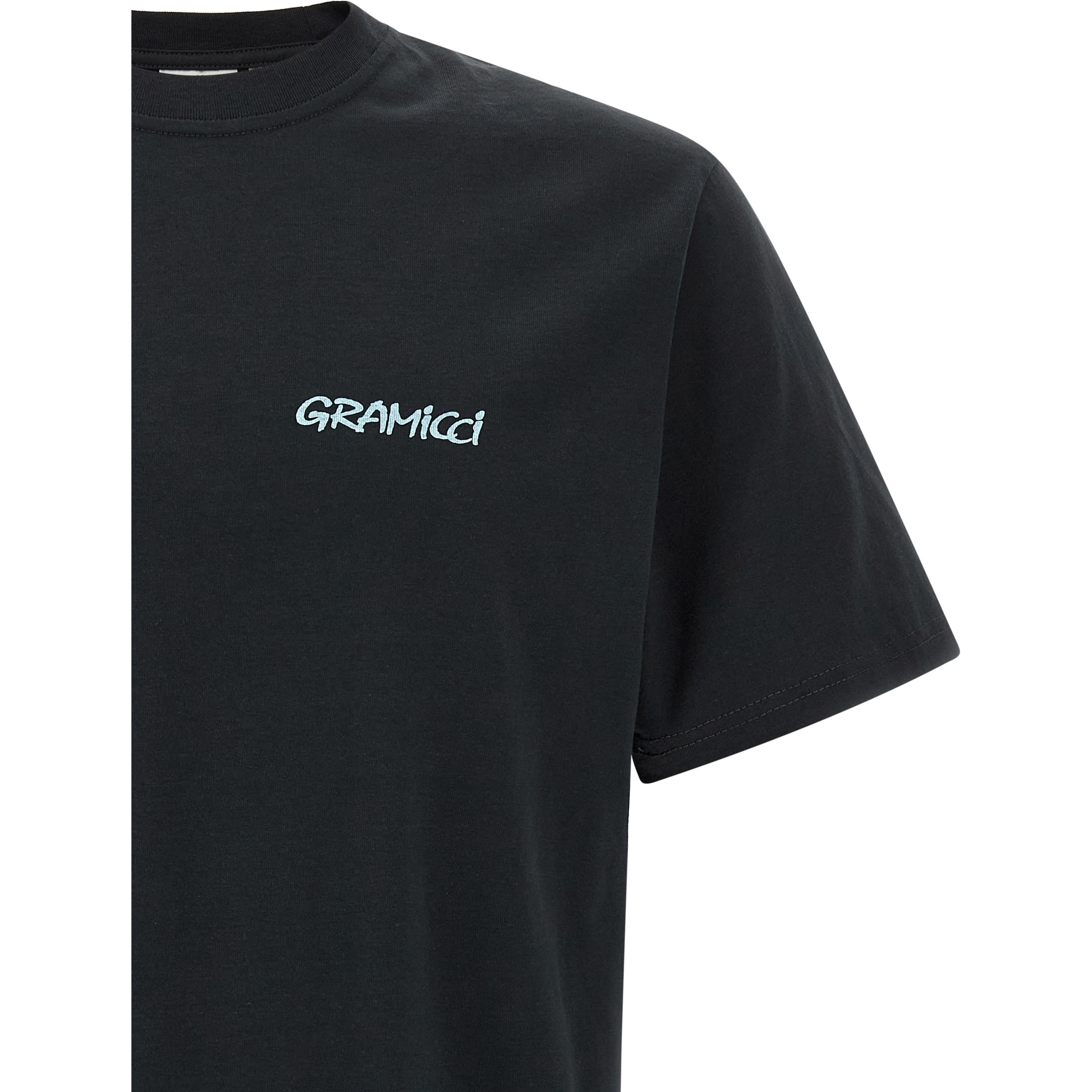 Black Cotton T-Shirt