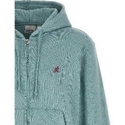 Blue Cotton Sweatshirt