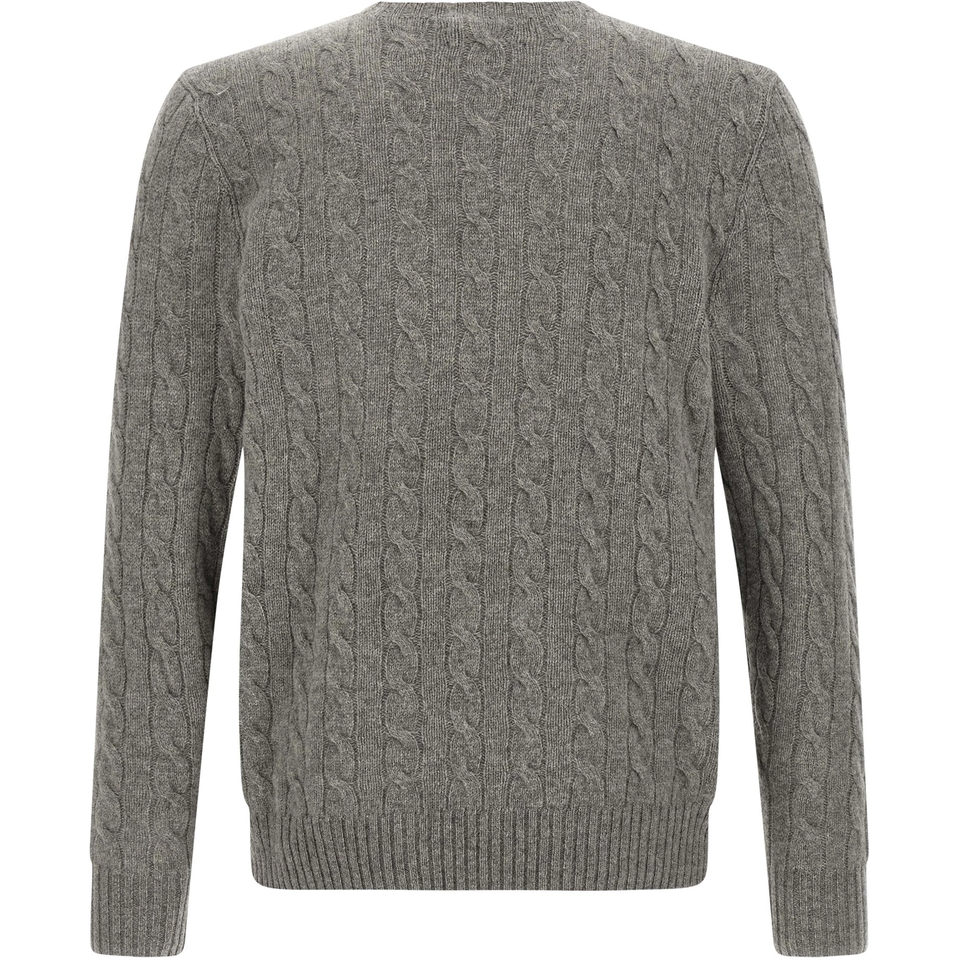 Gray Wool Cardigan