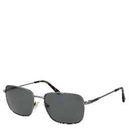 Gray Metal Sunglasses