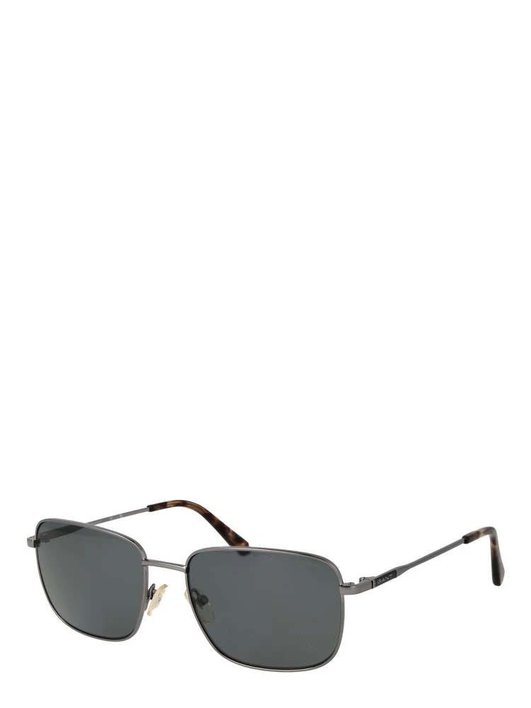 Gray Metal Sunglasses