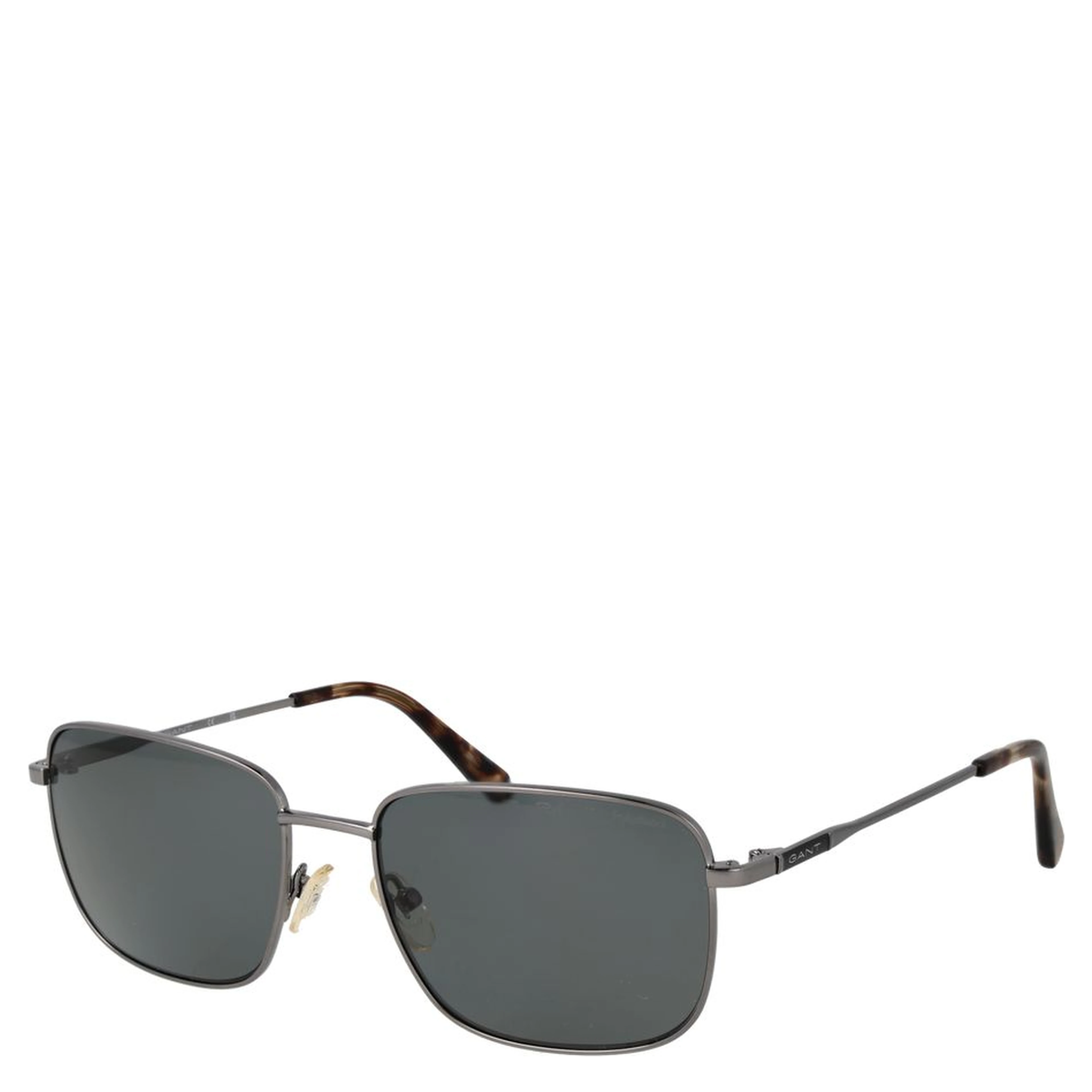 Gray Metal Sunglasses