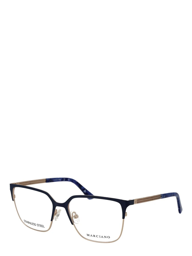 Blue Metal Glasses (Frames)