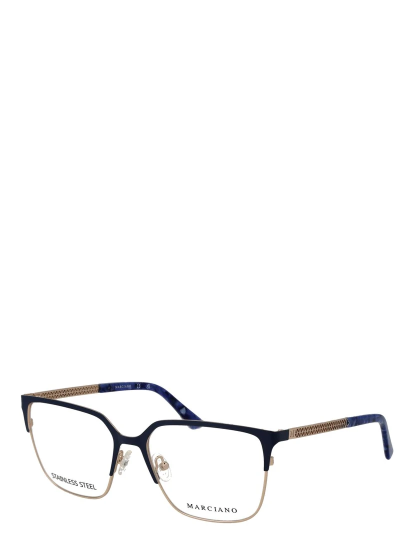 Blue Metal Glasses (Frames)
