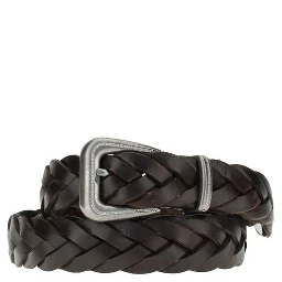 Brown Calf Leather Bos Taurus Belt