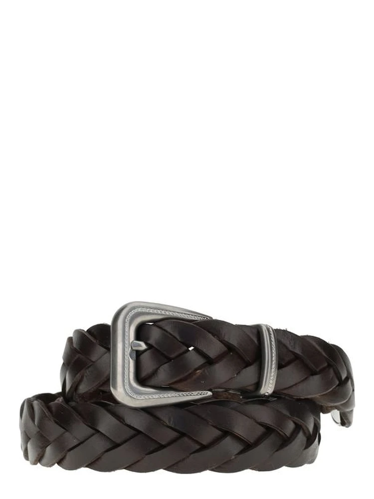 Brown Calf Leather Bos Taurus Belt