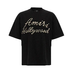 Black Cotton T-Shirt