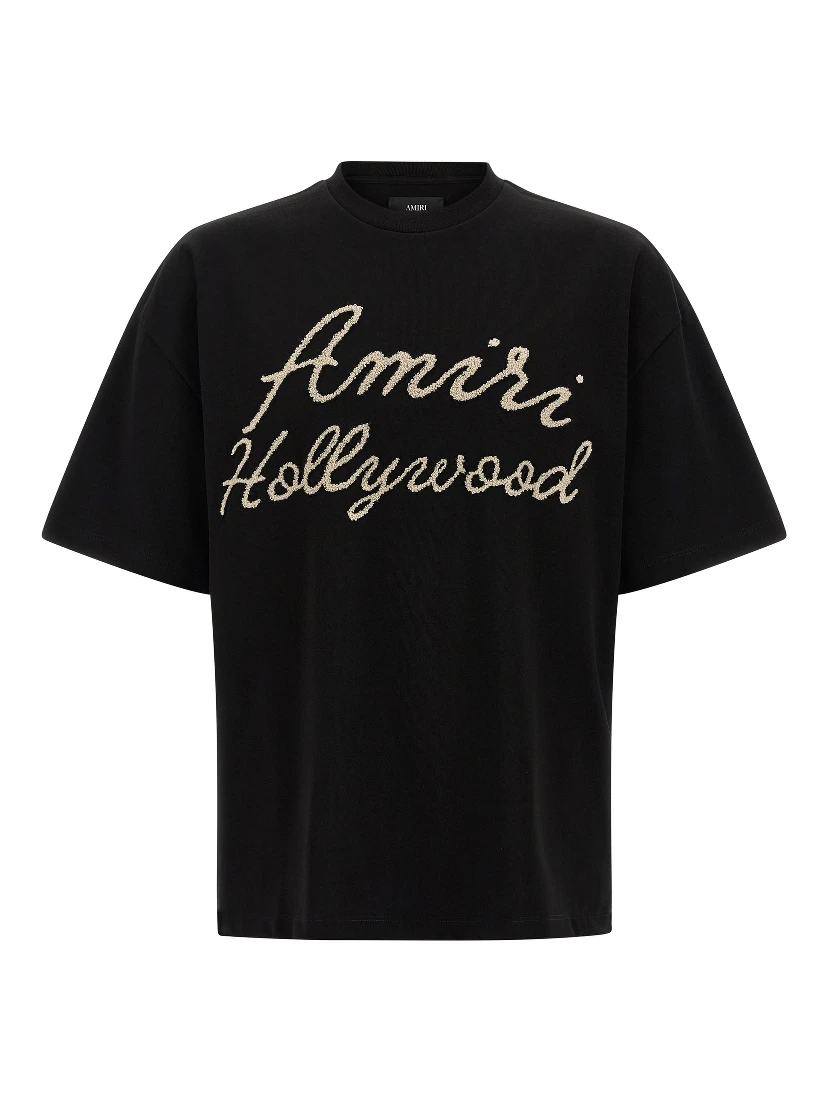 Black Cotton T-Shirt