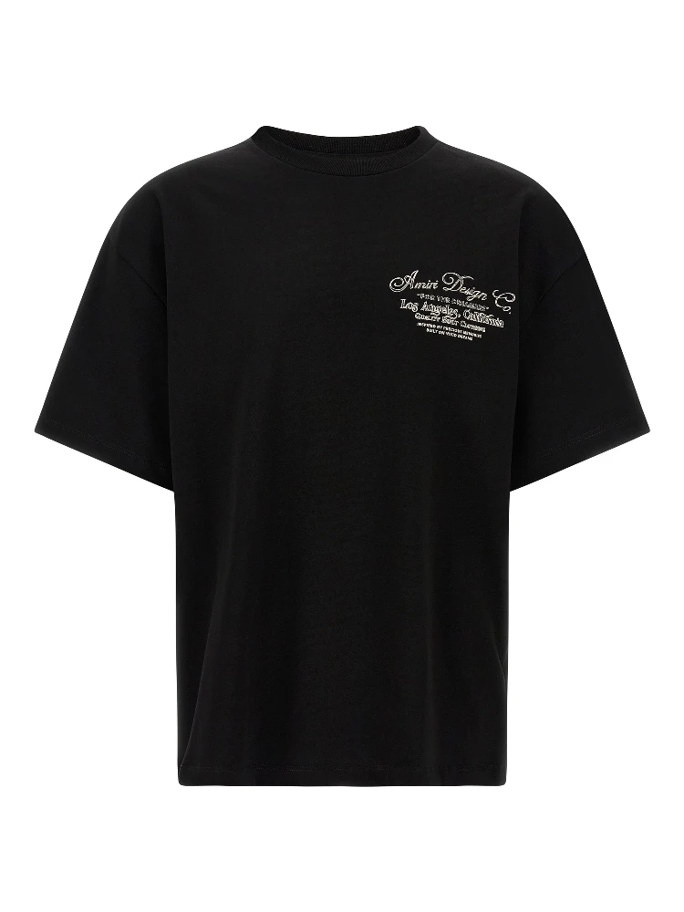 Black Cotton T-Shirt