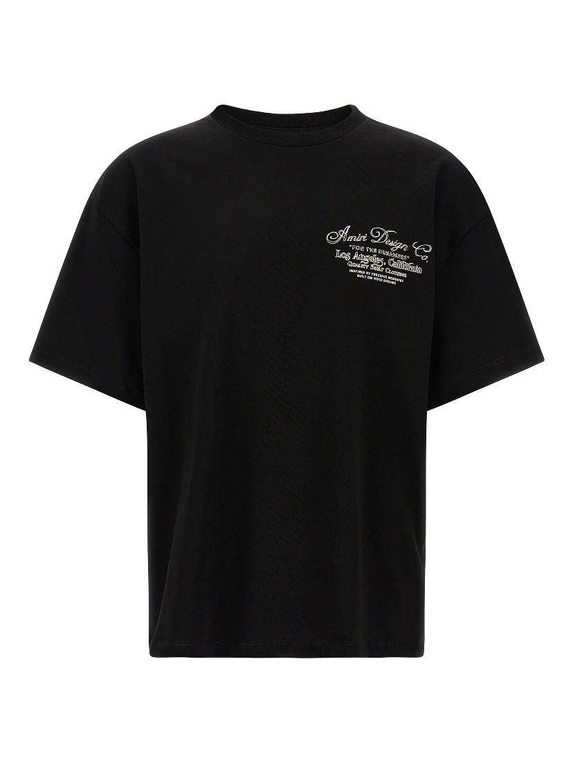 Black Cotton T-Shirt