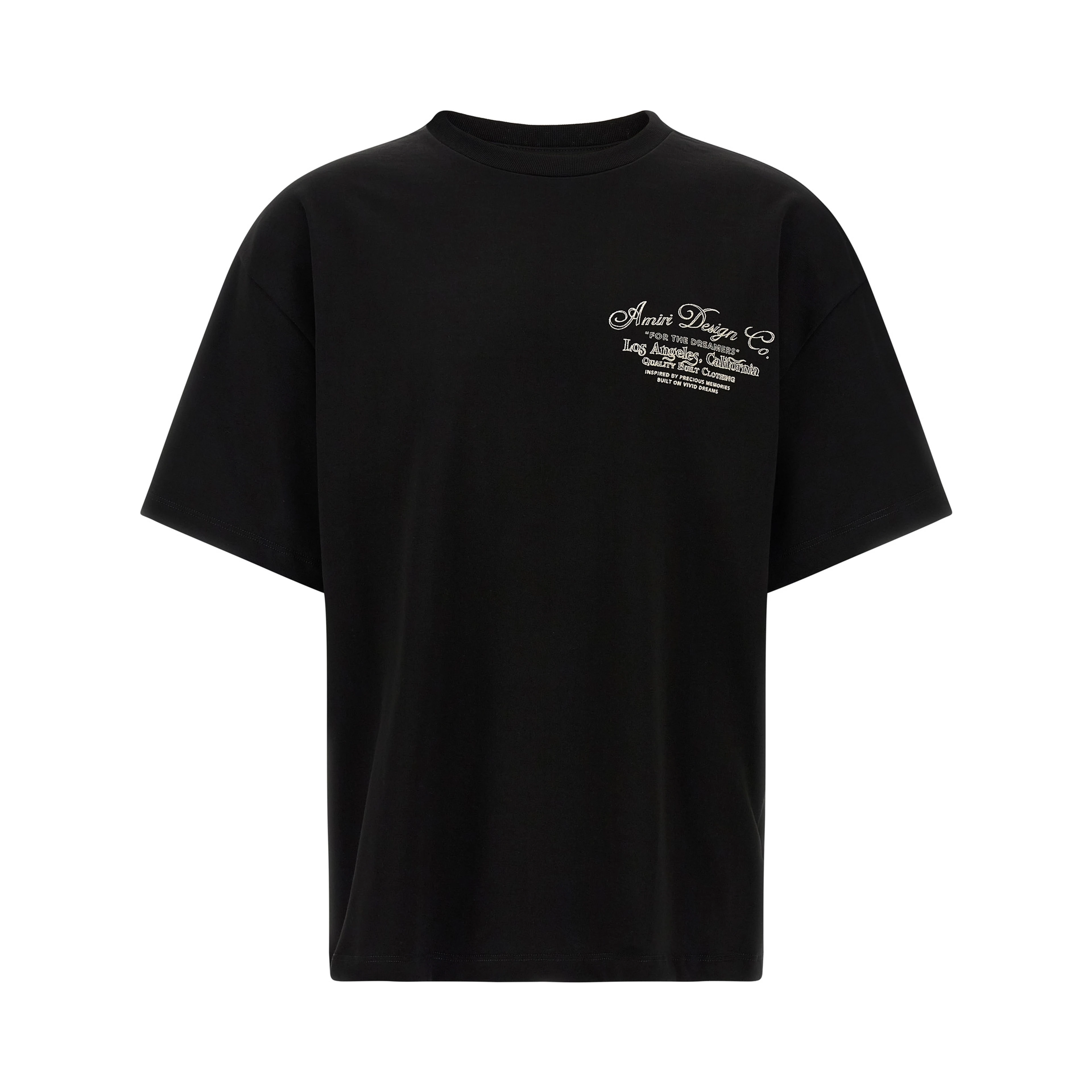 Black Cotton T-Shirt
