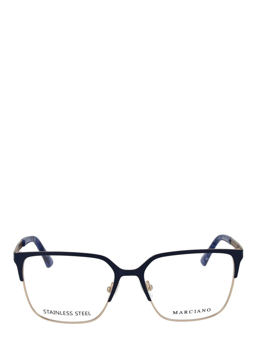 Blue Metal Glasses (Frames)