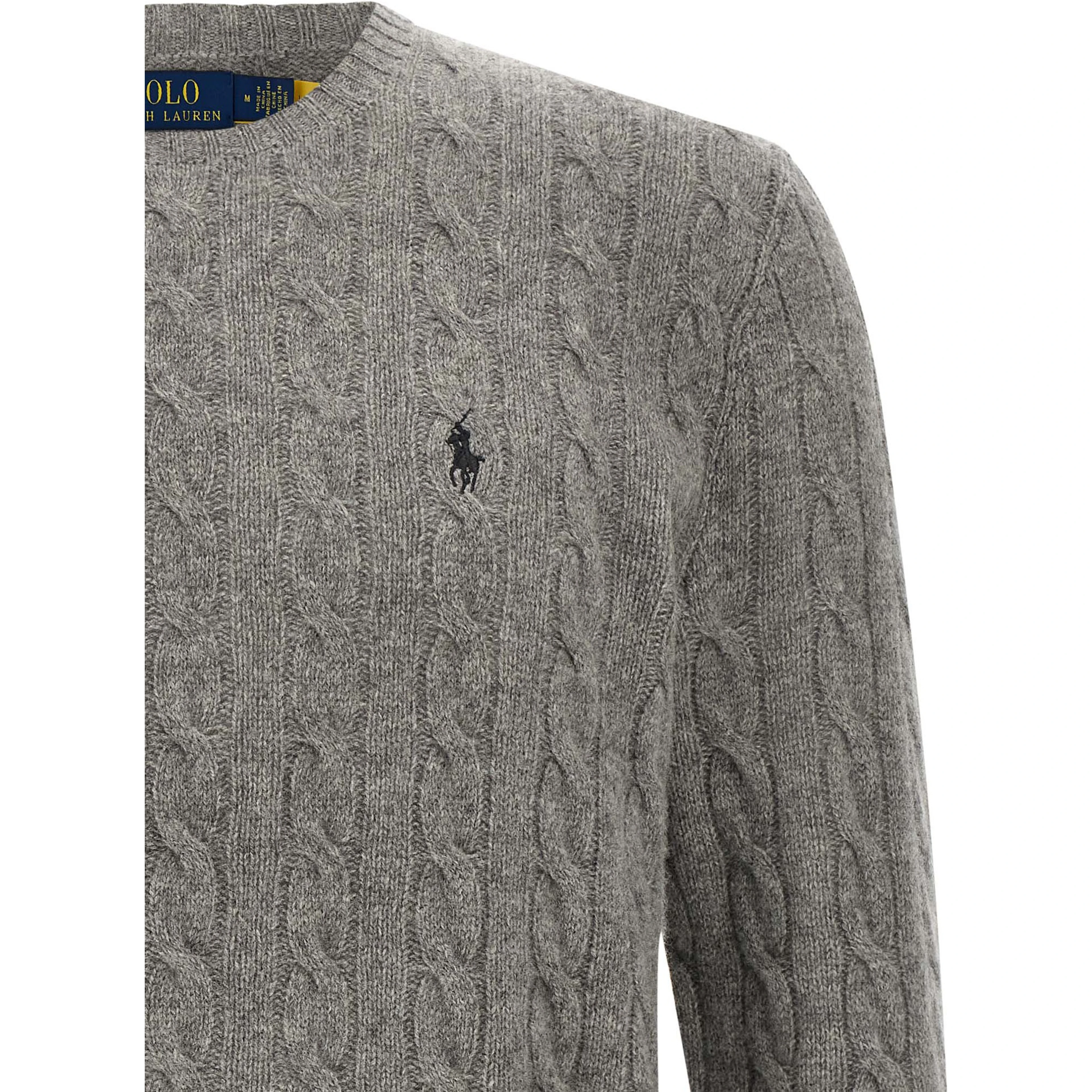 Gray Wool Cardigan
