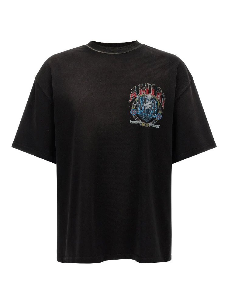 Black Cotton T-Shirt