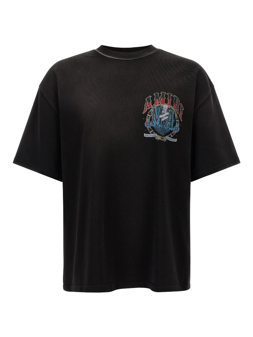 Black Cotton T-Shirt