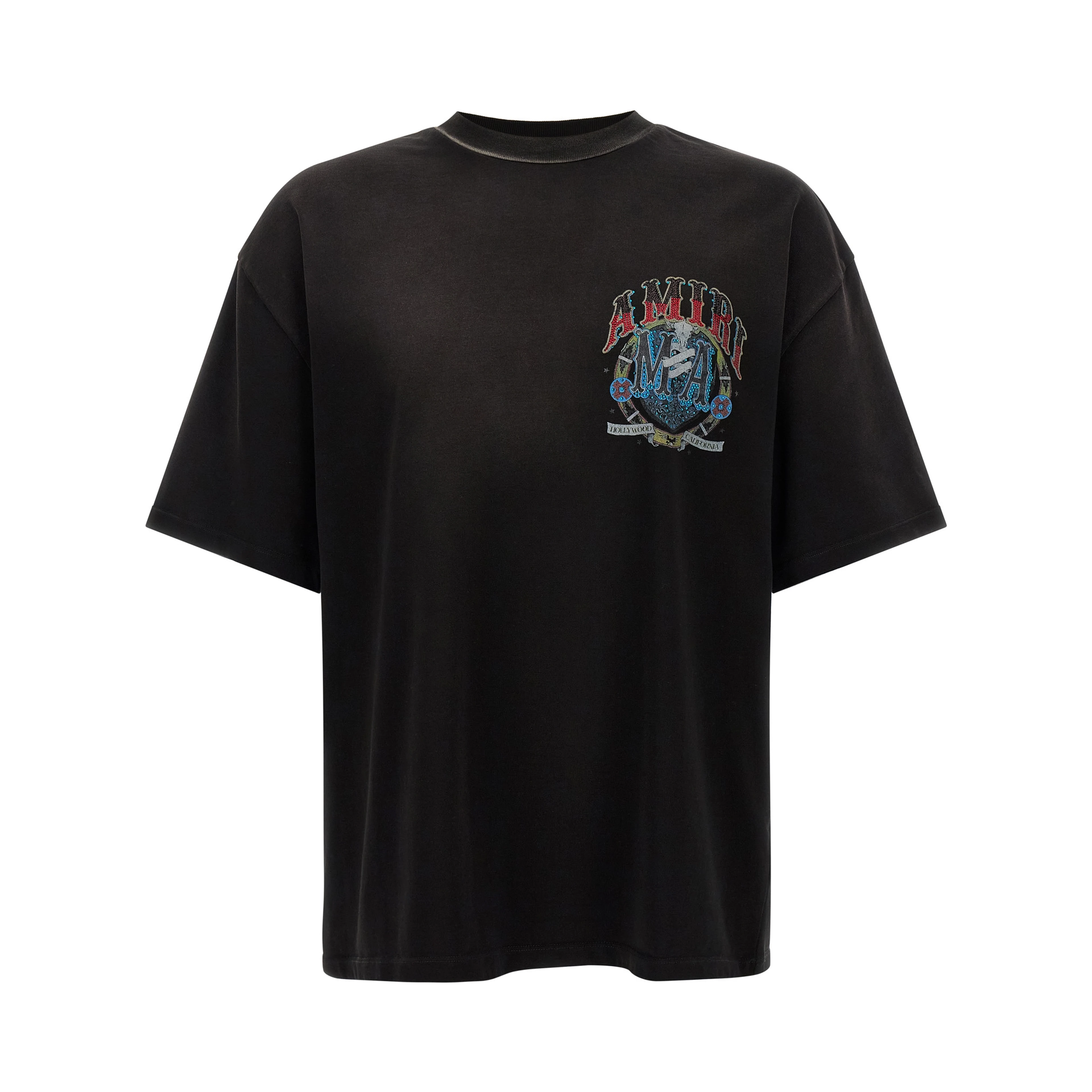 Black Cotton T-Shirt