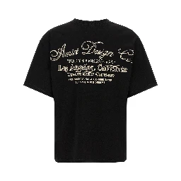 Black Cotton T-Shirt