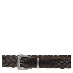 Brown Calf Leather Bos Taurus Belt