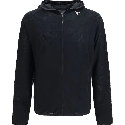 Black Polyester Sweatshirt