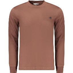 Brown Cotton T-Shirt