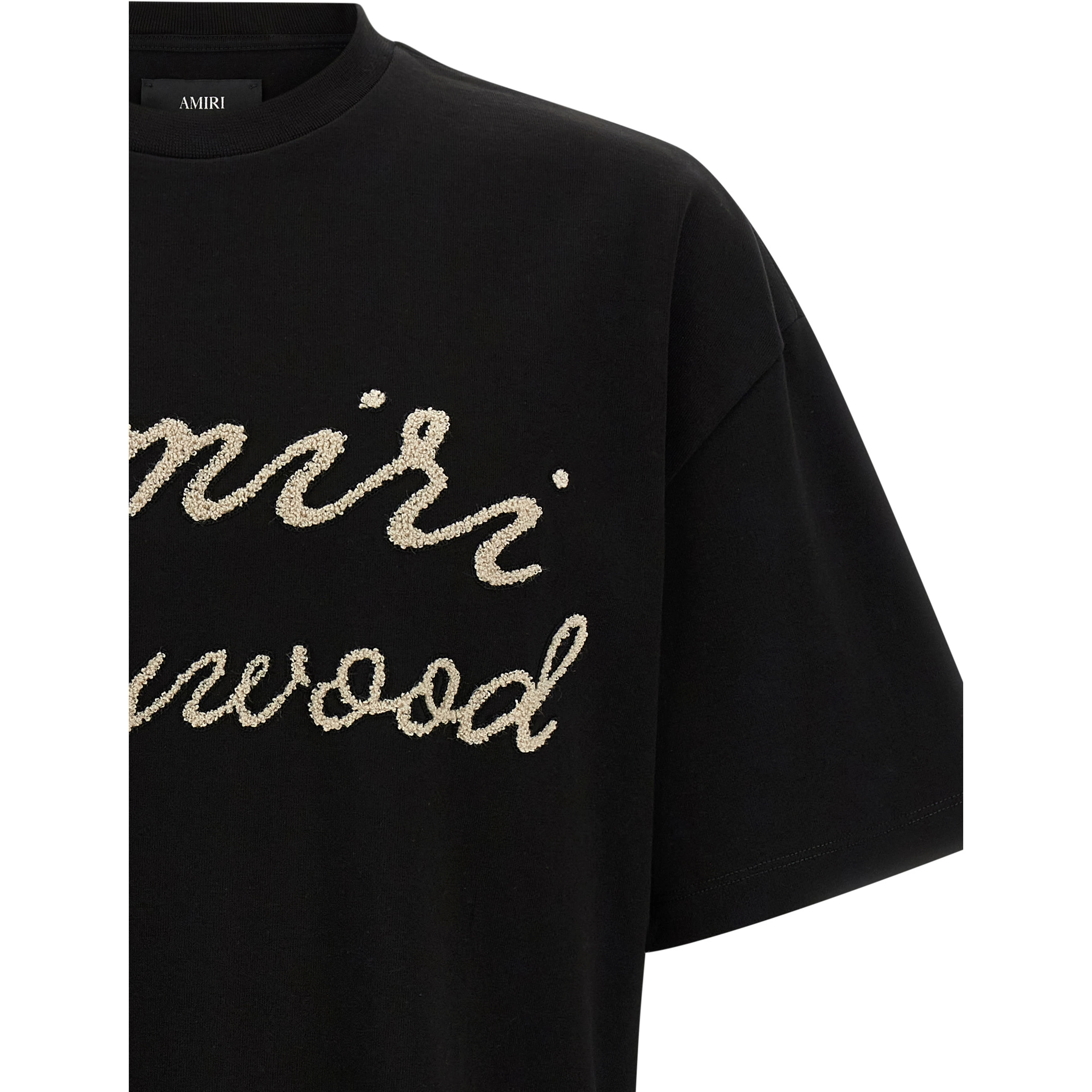 Black Cotton T-Shirt