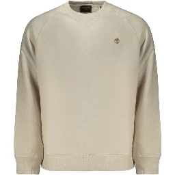 Beige Cotton Sweatshirt