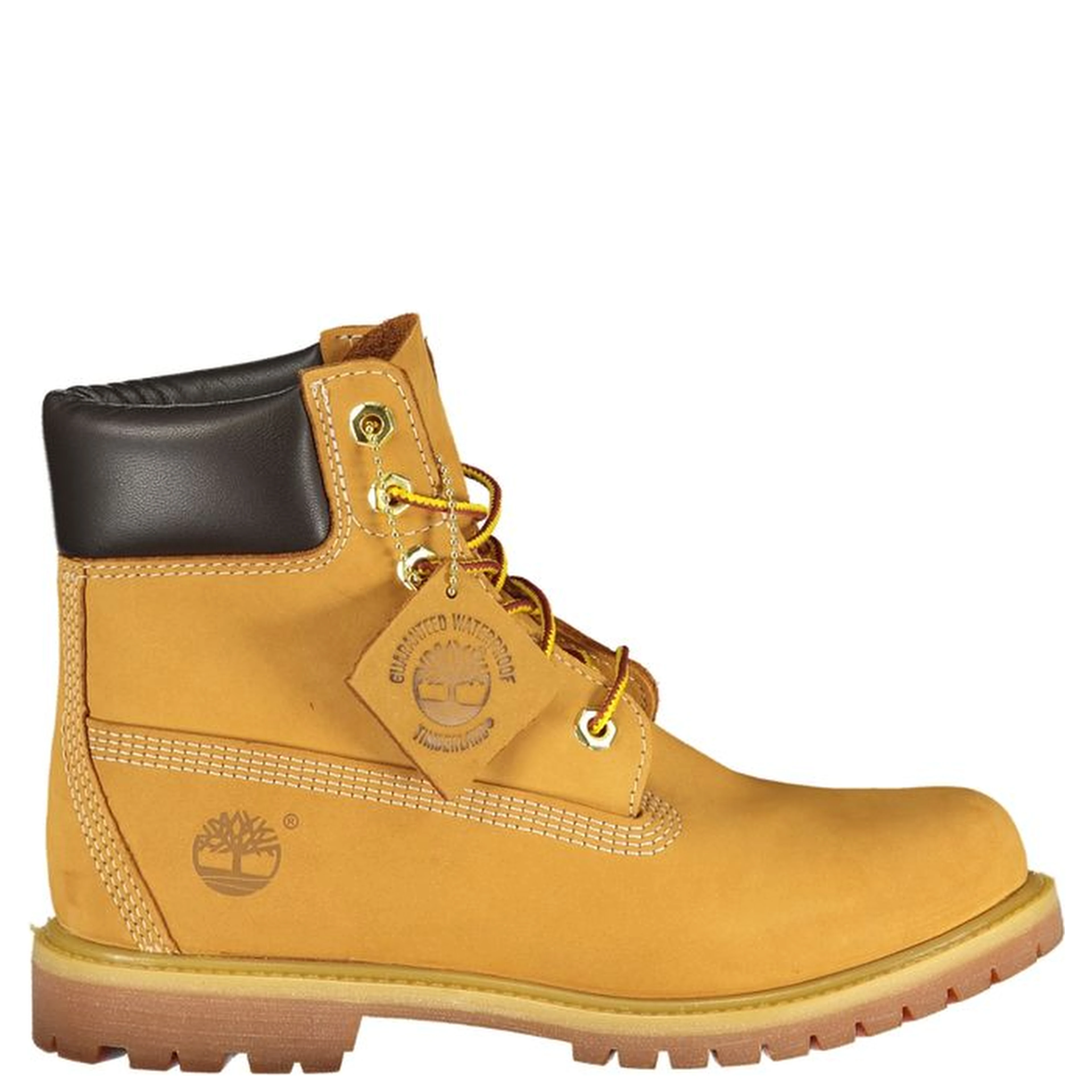 Yellow Polyester Ankle Boots