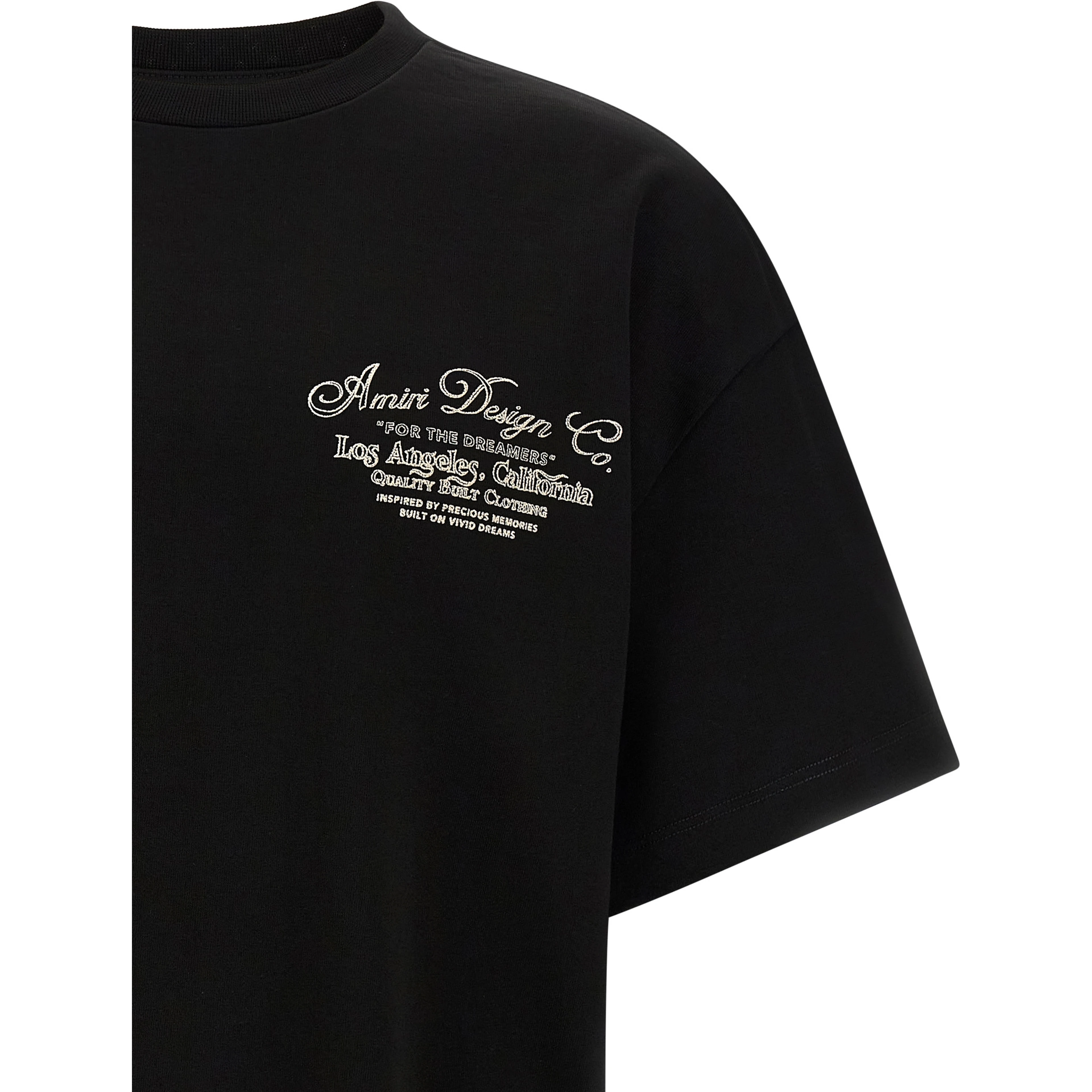 Black Cotton T-Shirt
