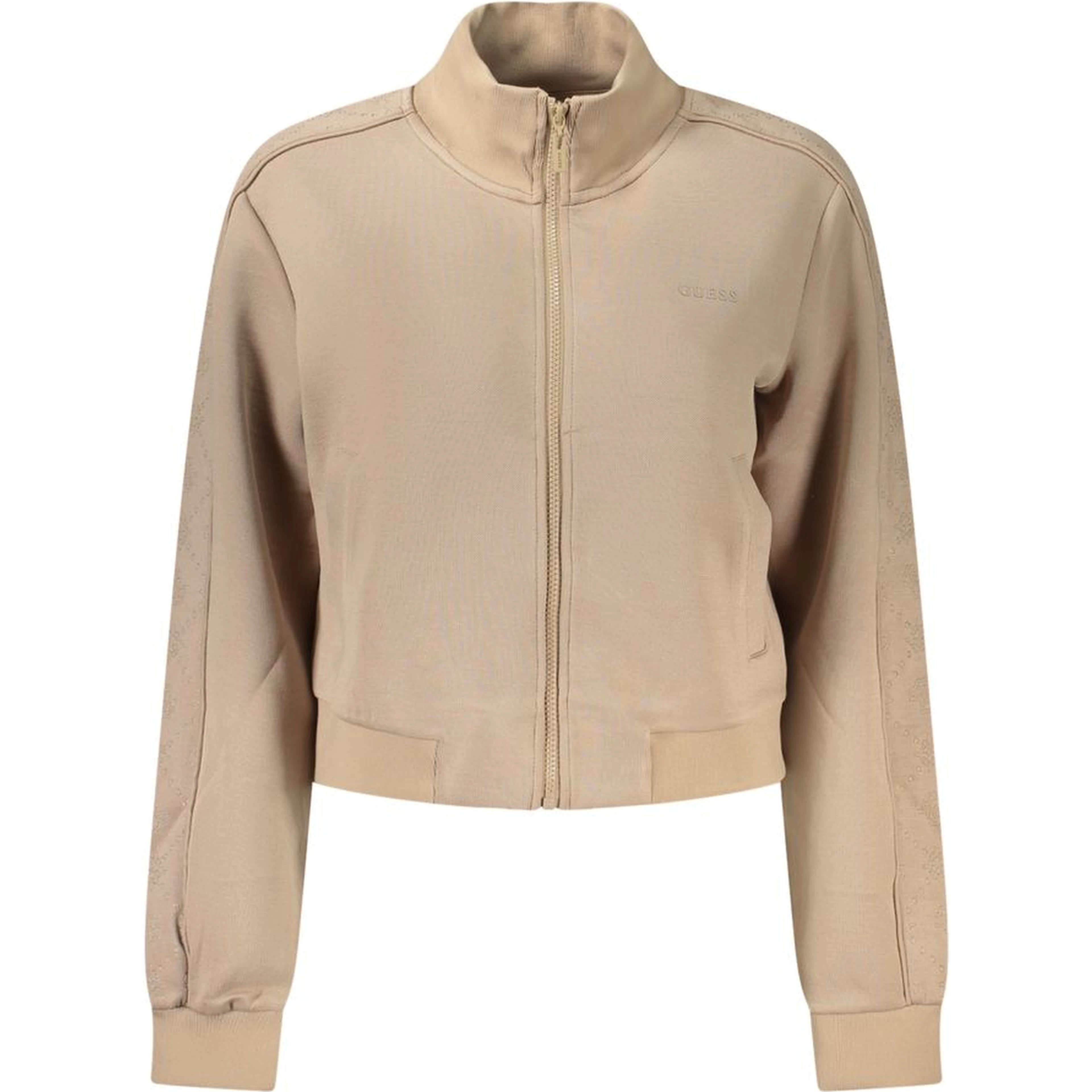 Beige Polyester Sweatshirt
