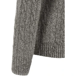 Gray Wool Cardigan