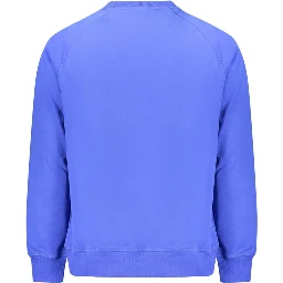Blue Cotton Sweatshirt