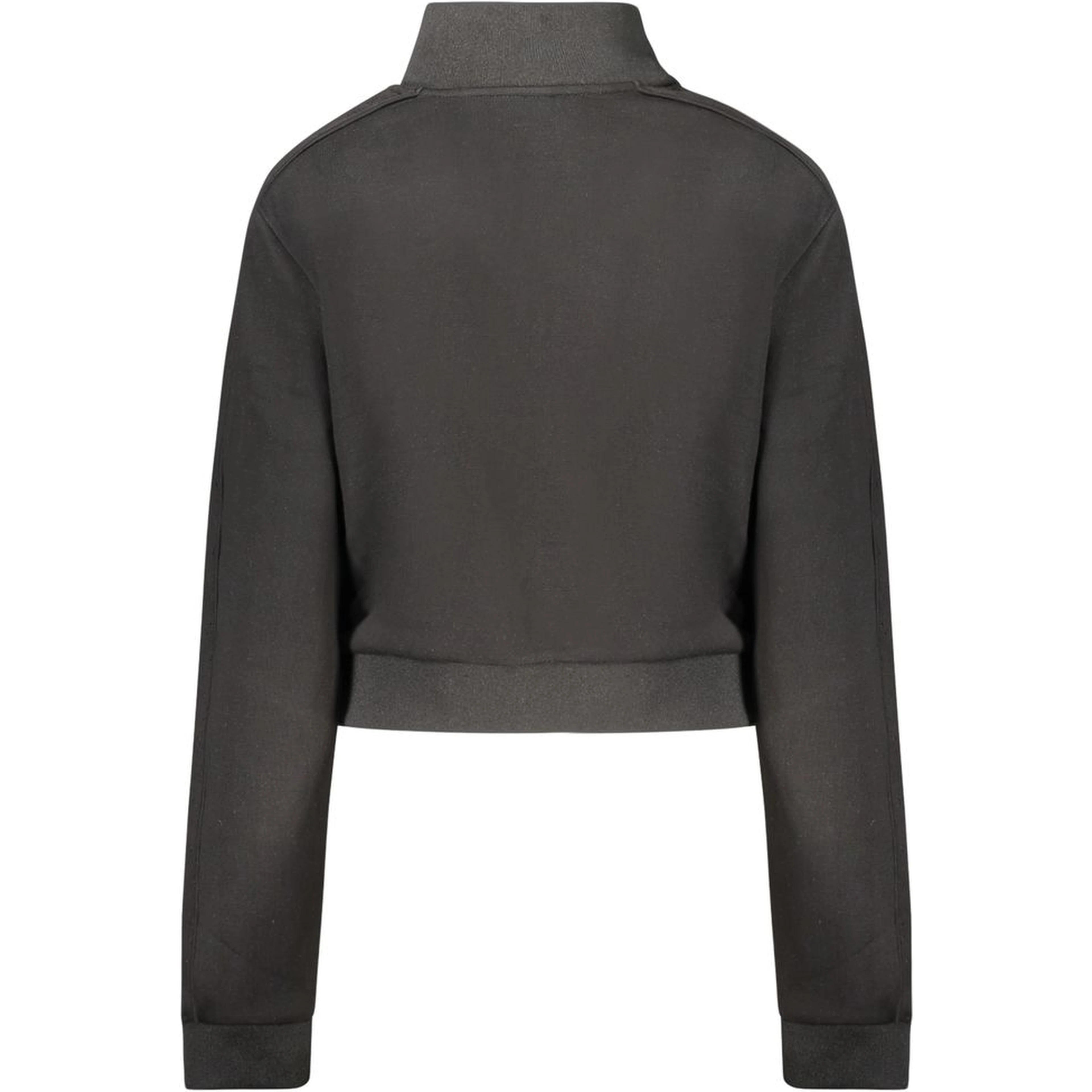 Black Polyester Sweatshirt