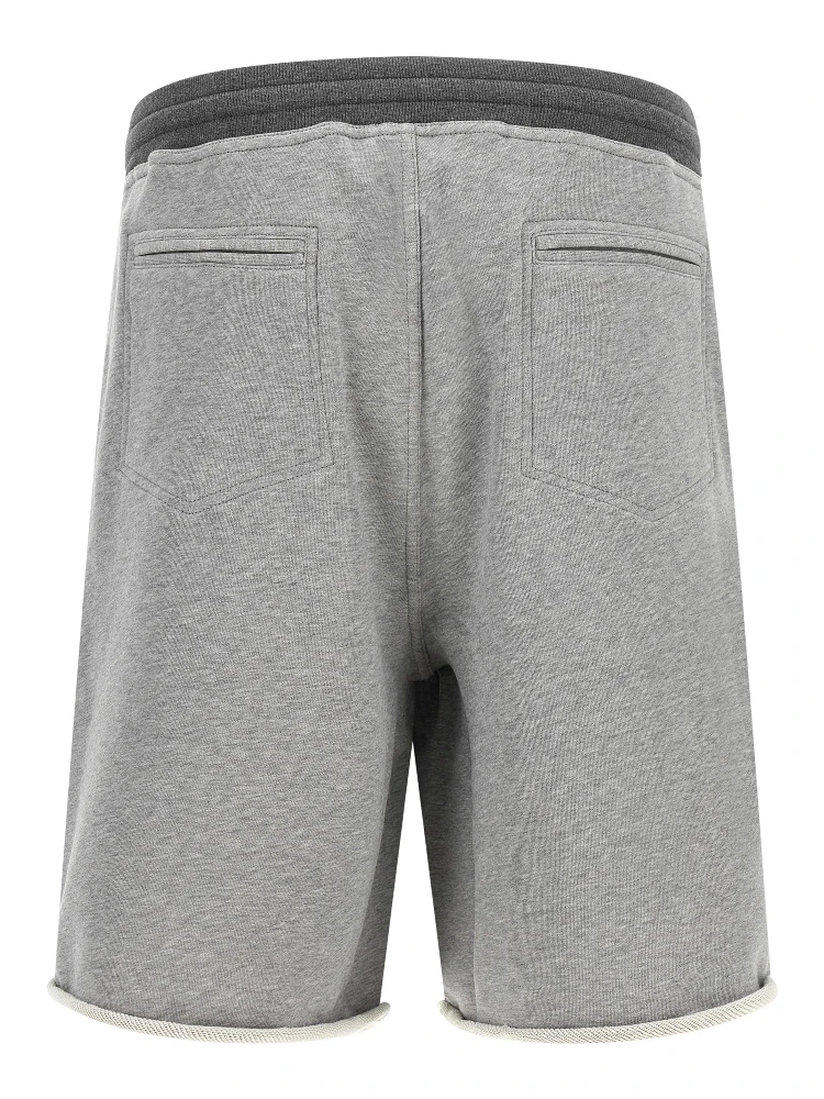 Gray Cotton Bermuda Shorts alternative