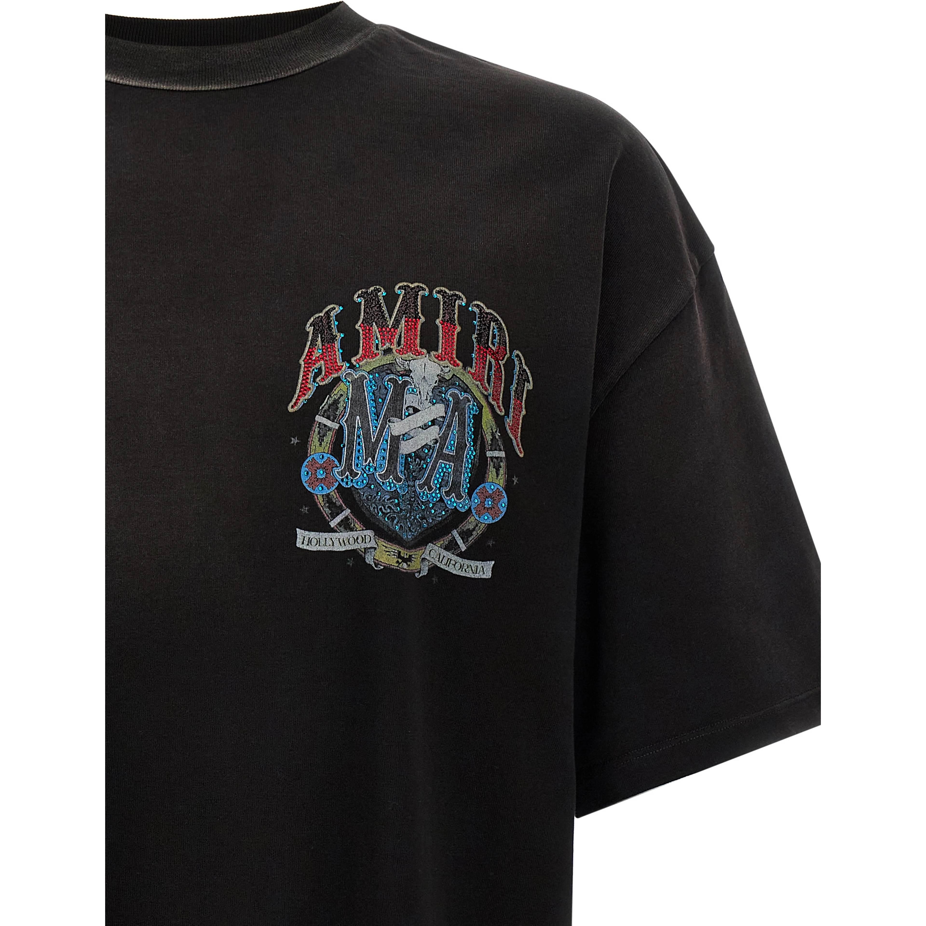 Black Cotton T-Shirt