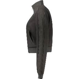 Black Polyester Sweatshirt