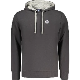 Black Cotton Sweatshirt