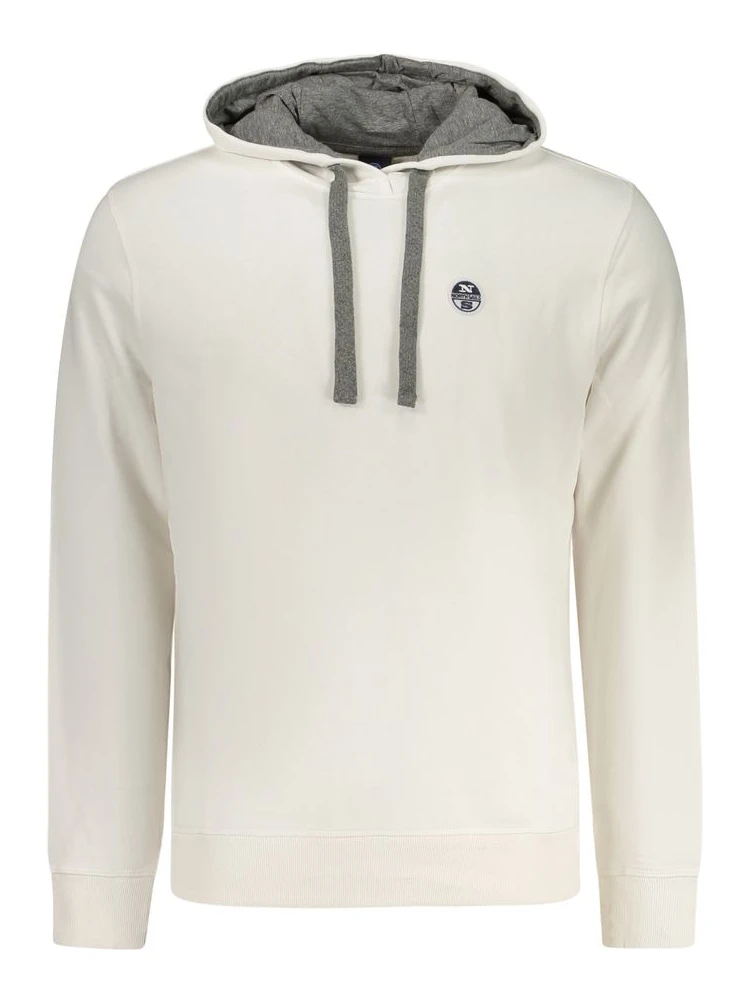 White Cotton Sweatshirt