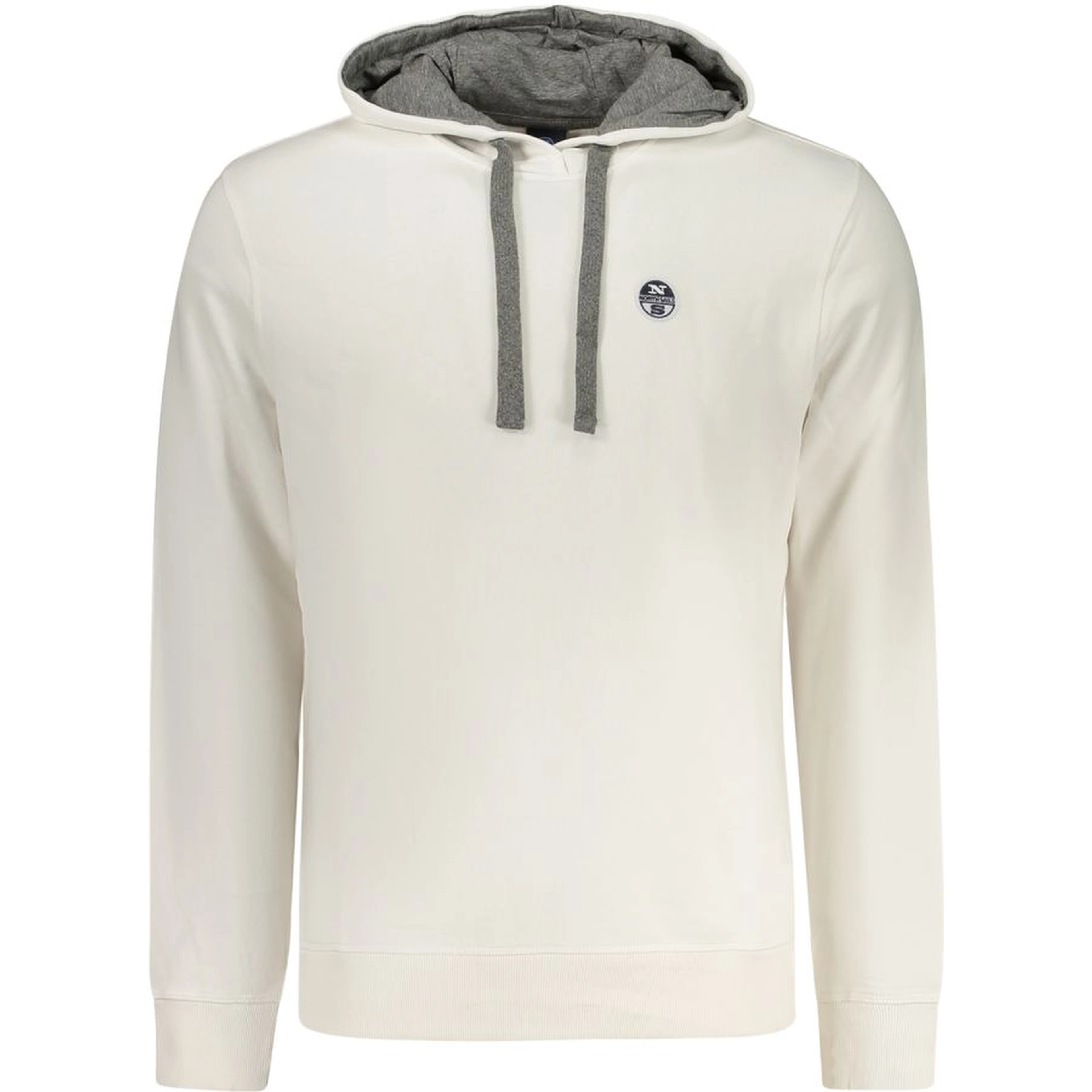 White Cotton Sweatshirt