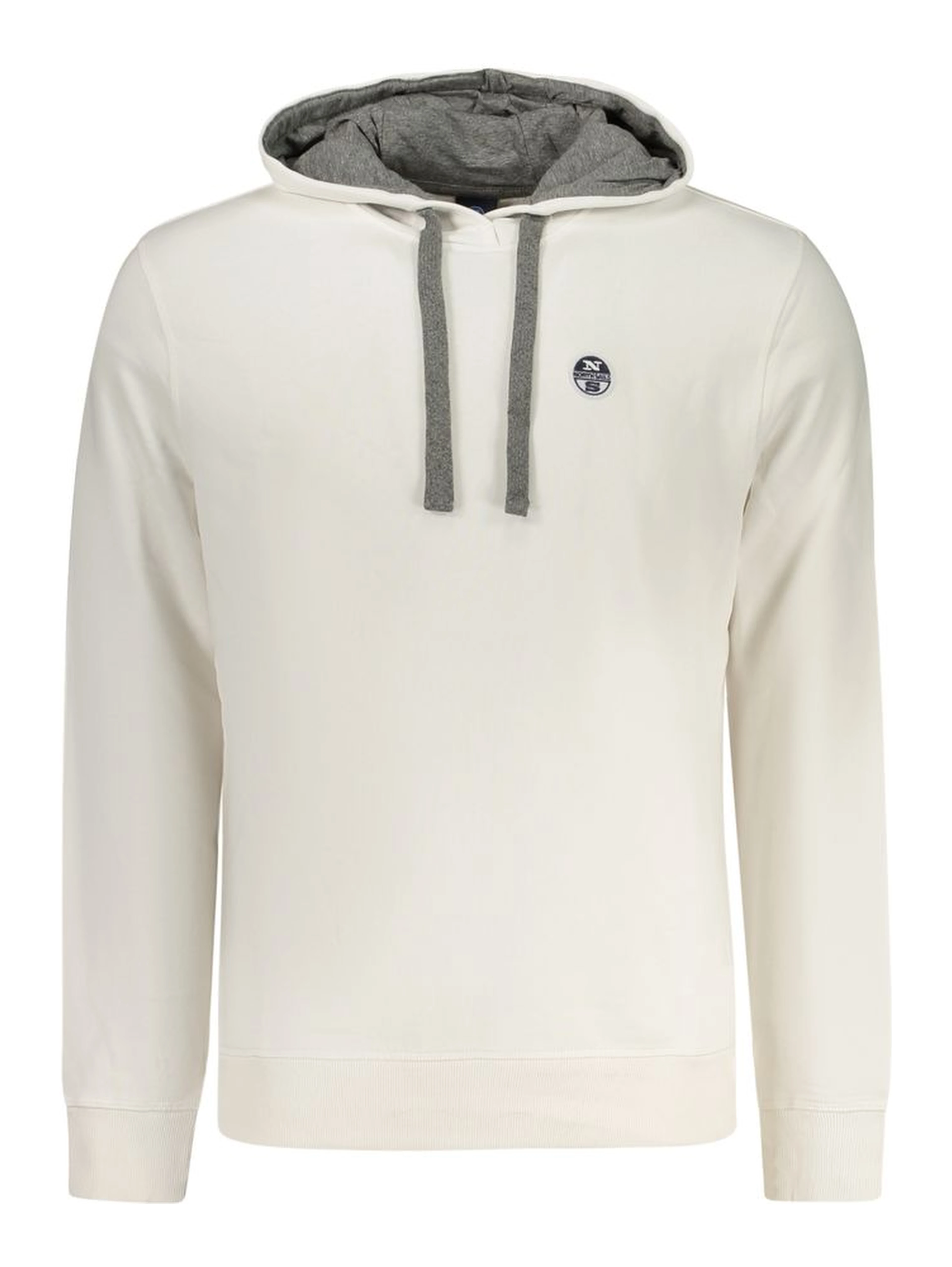 White Cotton Sweatshirt
