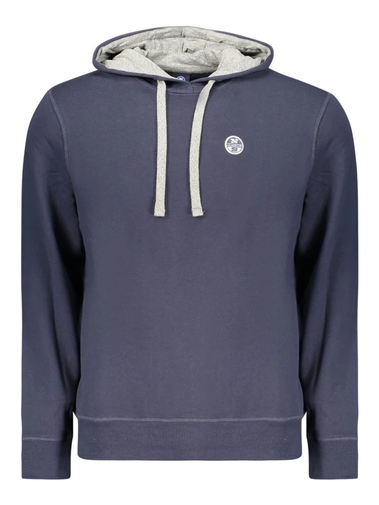 Blue Cotton Sweatshirt