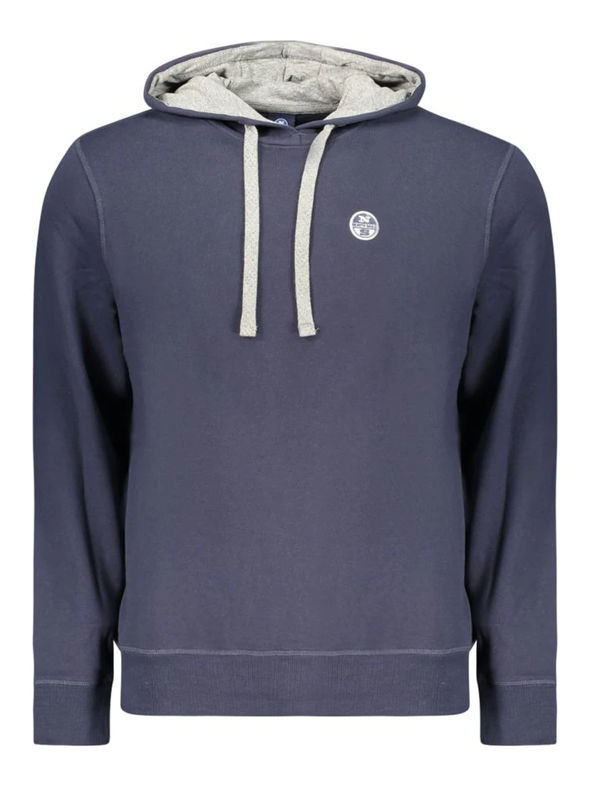Blue Cotton Sweatshirt