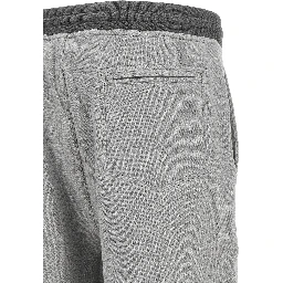 Gray Cotton Bermuda Shorts
